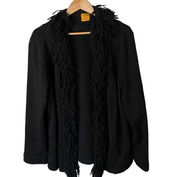Unique Black Jacket Cardigan - Size XL - Picture 1 of 4